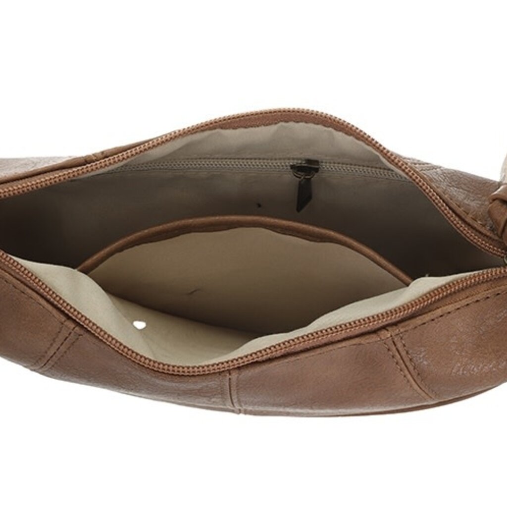 I'm dutch I'm dutch: handtas - crossbody tas Kyoto - camel
