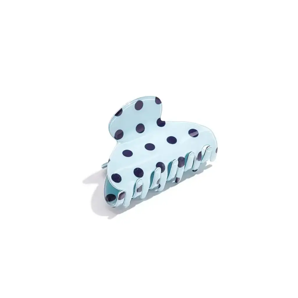 Yehwang Yehwang: Haarclip stippen - blauw