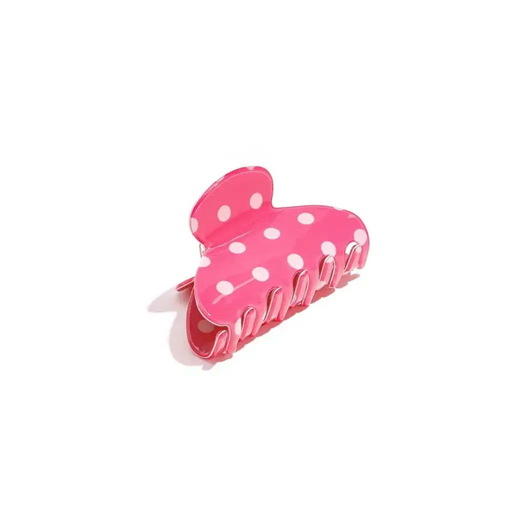 Yehwang Yehwang: Haarclip stippen - roze