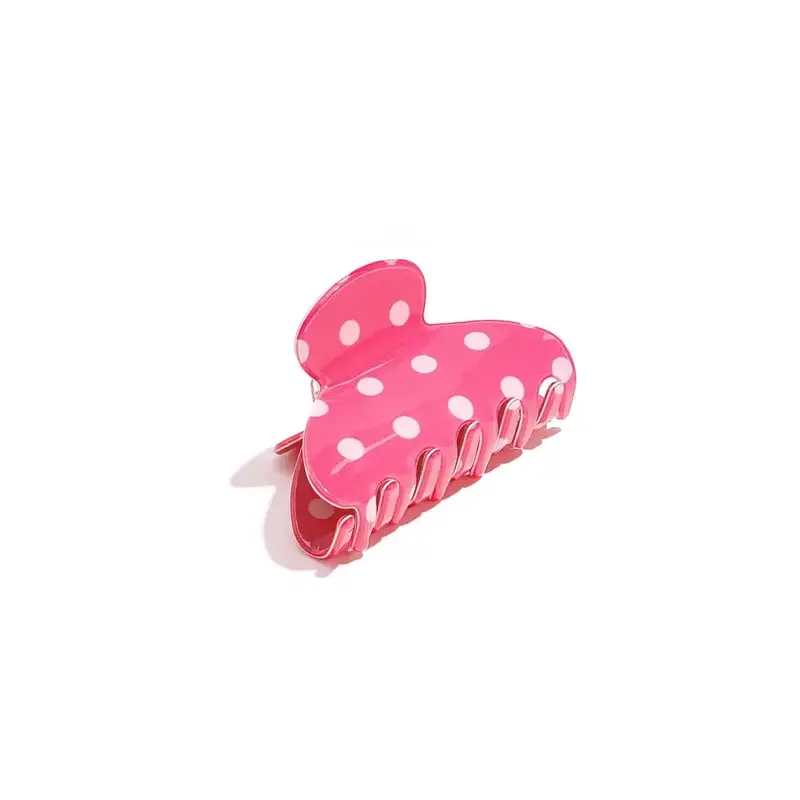 Yehwang Yehwang: Haarclip stippen - roze