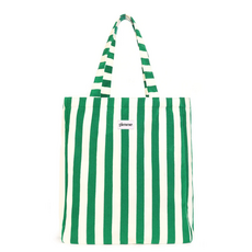 Yehwang Yehwang: totebag, shopper in badstof - groen