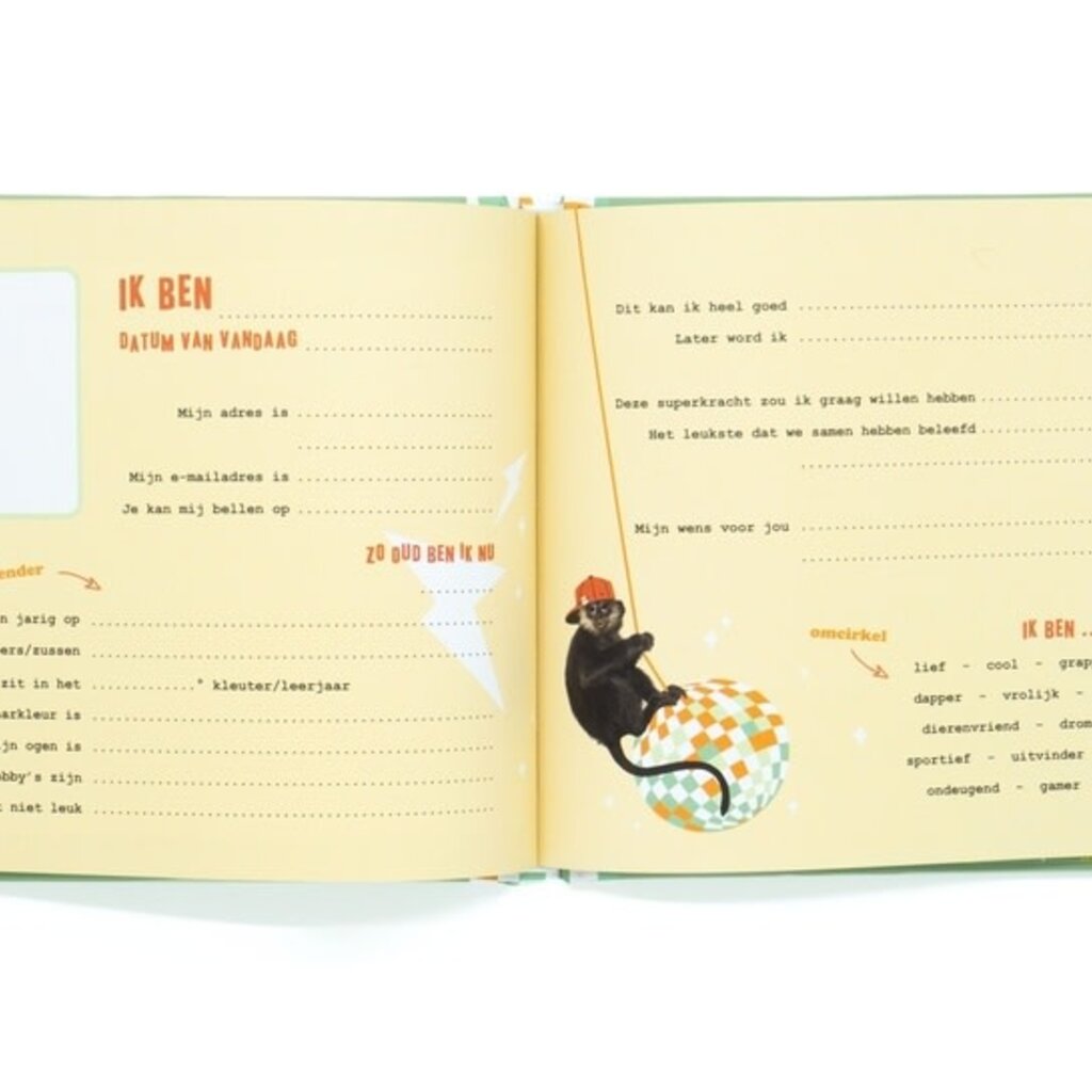 Enfant Terrible Enfant terrible: vriendenboekje - monkey club