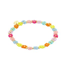Biba Biba: Armbandje bloemetjes - verschillende kleurtjes