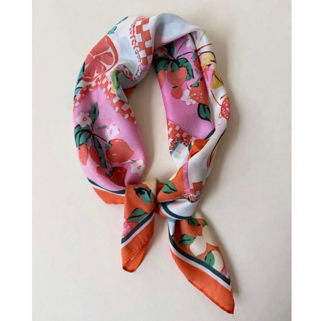 Wauw Wauw: mini sjaaltje met print - 02