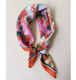 Wauw Wauw: mini sjaaltje met print - 02