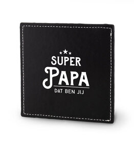 miko Miko Lekker stoer - Onderzetter - Super papa