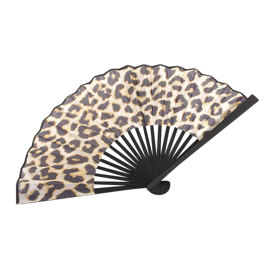 Yehwang Yehwang: Opvouwbare waaier met luipaardprint
