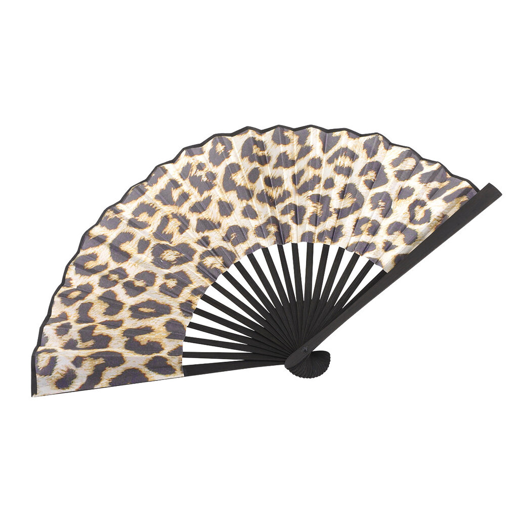 Yehwang Yehwang: Opvouwbare waaier met luipaardprint