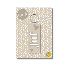 The Big Gifts The Big Gifts: sleutelhanger - Juf
