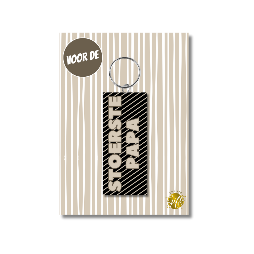 The Big Gifts The Big Gifts: sleutelhanger - Papa