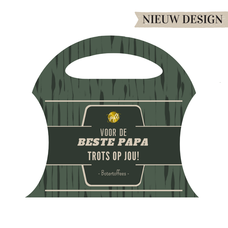 The Big Gifts The big gifts: Snoep Tasje – Cadeautje voor papa