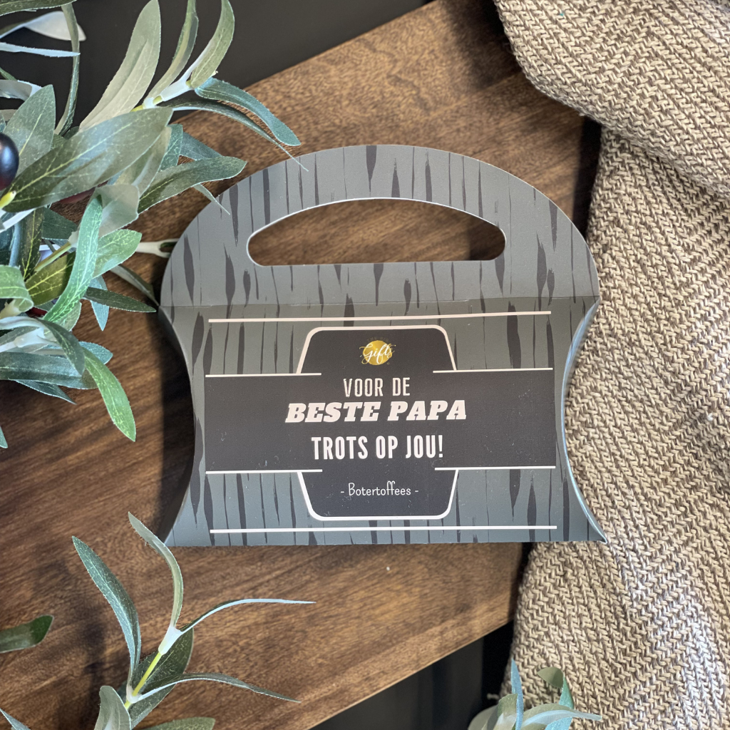 The Big Gifts The big gifts: Snoep Tasje – Cadeautje voor papa