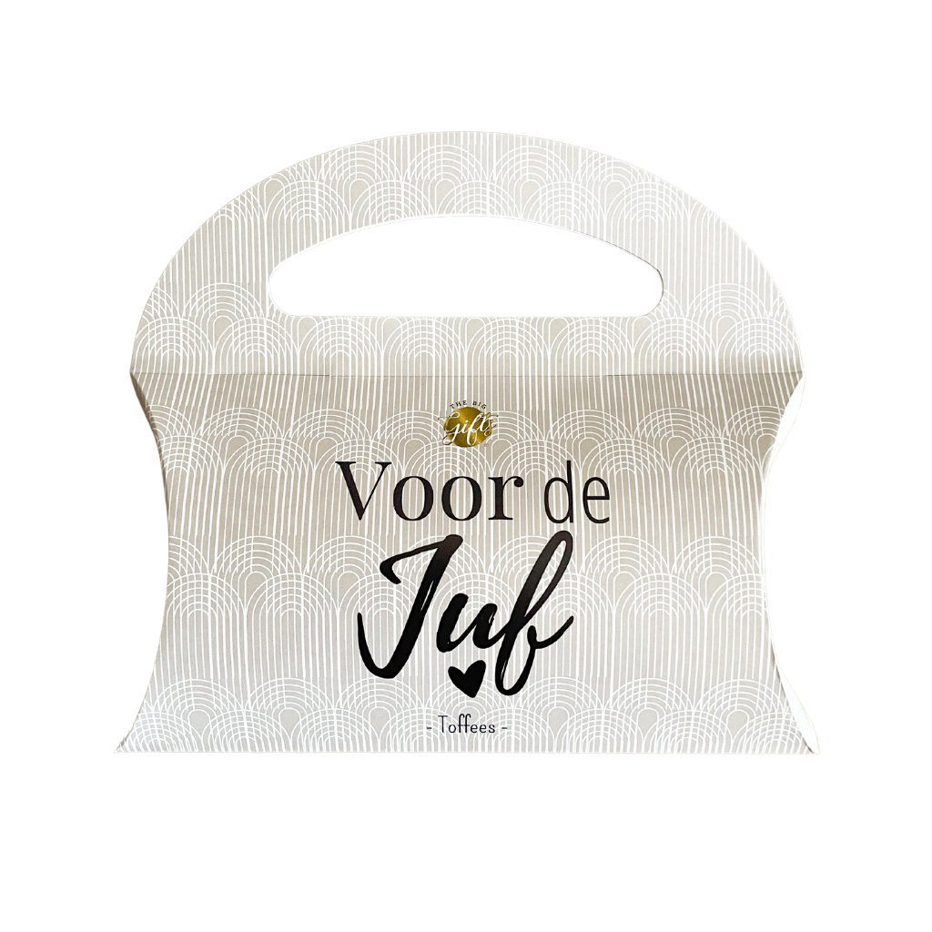 The Big Gifts The big gifts: Snoep Tasje – Voor de juf