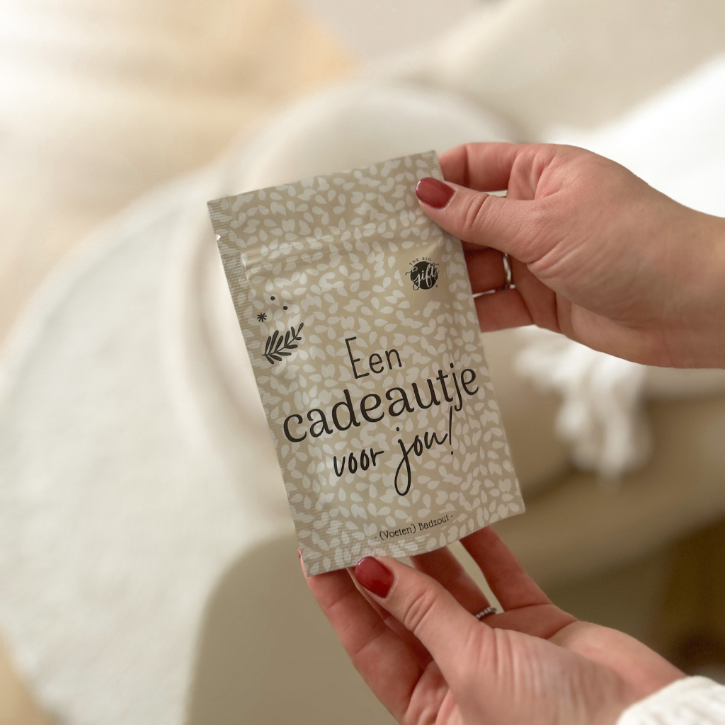 The Big Gifts B.V. The big gifts: (Voeten) badzout - Een cadeautje voor jou