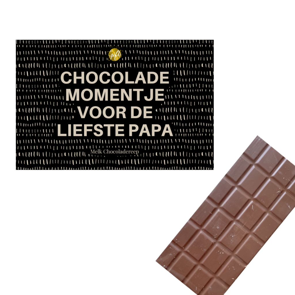 The Big Gifts The big gifts: Chocoladereep - Liefste papa