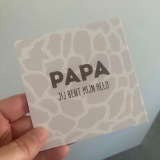 Label ZeeV Label ZeeV: Forex tegeltje - papa