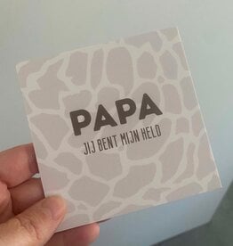 Label ZeeV Label ZeeV: Forex tegeltje - papa