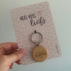Label ZeeV Label ZeeV: Sleutelhanger + kaart - Topper