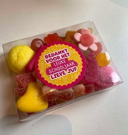 Zoete groetjes Zoete groetjes: snoepjes - Juf