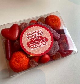 Zoete groetjes Zoete groetjes: snoepjes - Meester