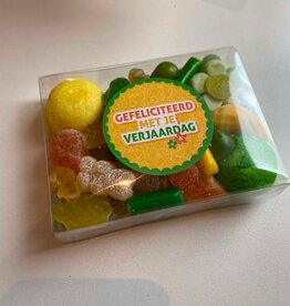 Zoete groetjes Zoete groetjes: snoepjes - Verjaardag
