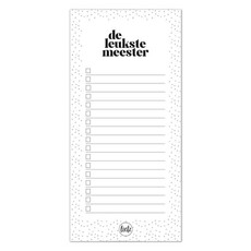 Liefz Liefz: Notitieblok | de leukste meester