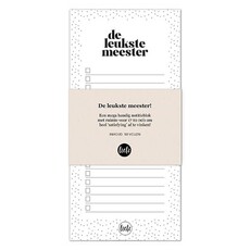 Liefz Liefz: Notitieblok | de leukste meester