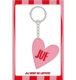 Kassaplan KP: sleutelhanger - juf