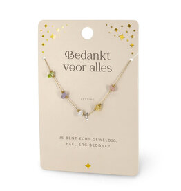miko Miko: Edelsteen ketting - Bedankt