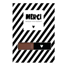 Labelgeluk Labelgeluk: Kaart A6 | merci dat jij er voor mij bent!