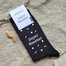 Labelgeluk Labelgeluk: Sokken | super meester maat 43/46