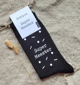 Labelgeluk Labelgeluk: Sokken | super meester maat 43/46