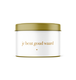 Stationery & gift Stationery & gift: Geurkaars | Je bent goud waard