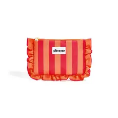 Yehwang Yehwang: Make-up tasje frullen met strepen - oranje