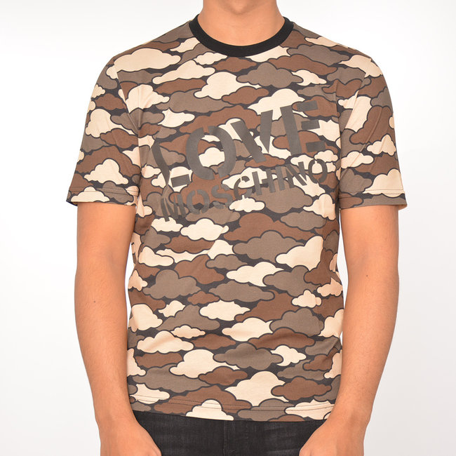Moschino t-shirt camouflage print - Intenso