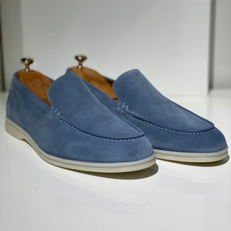 Klassieke Pantoffel - Sloffen - Instappers - Heren - Blauw - 43/44 | Blokker