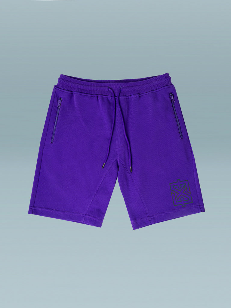 XPLCT Studios Currency short in de kleur paars - Intenso