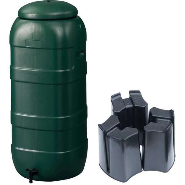 BeGreen Mini Rainsaver 100 liter groen (Set)