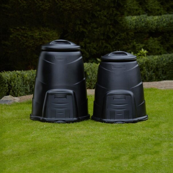 BeGreen zwarte composter 330 liter