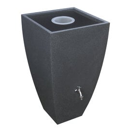 Regenton Modena 200L zwart graniet