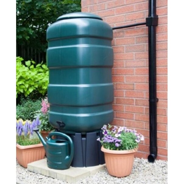 Garden regenton 250 liter groen (Voordeelset)