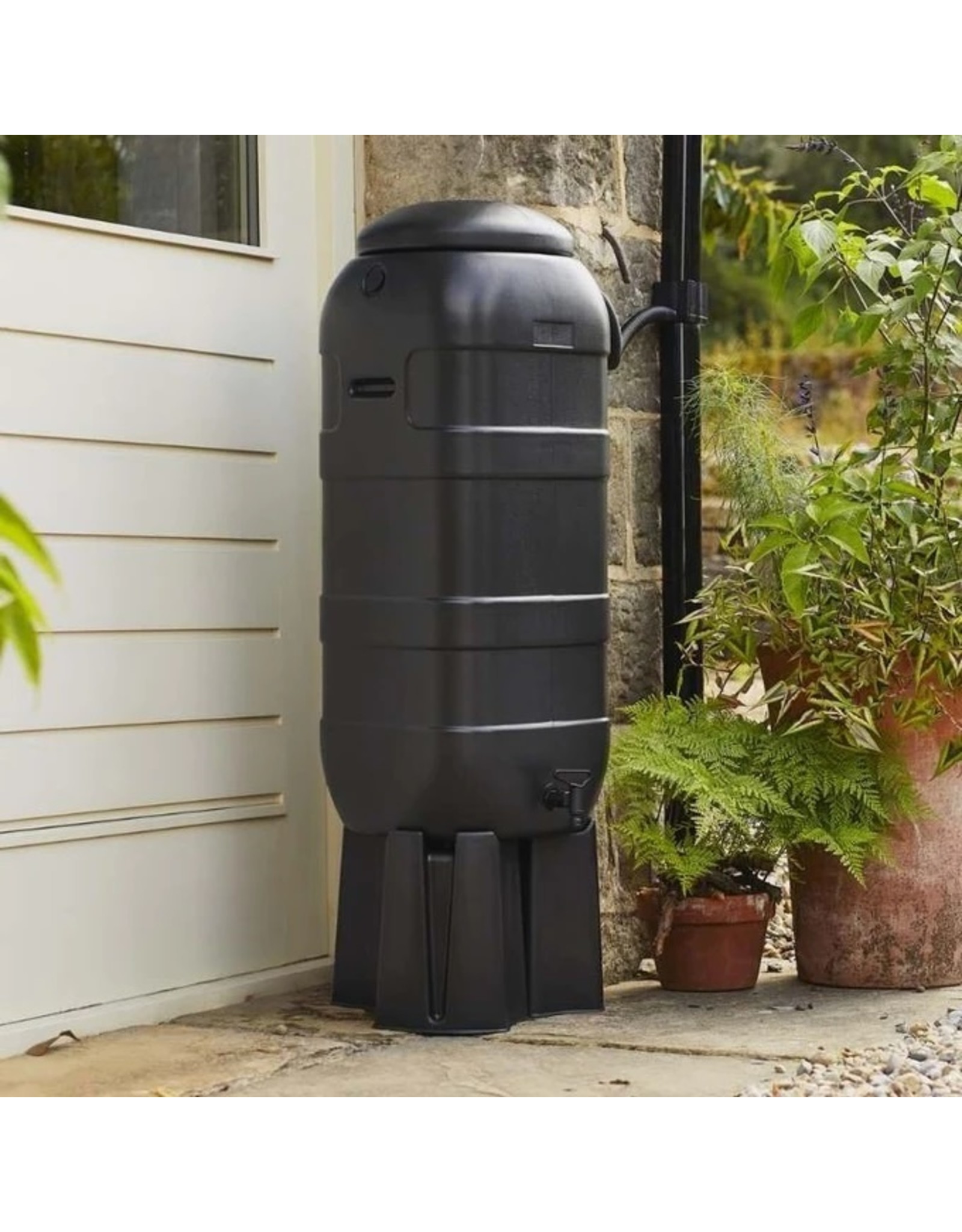 BeGreen Mini Rainsaver 100 liter zwart