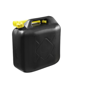 Zwarte brandstof jerrycan 5L