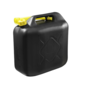 Zwarte brandstof jerrycan 10L