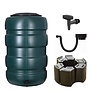 Garden regenton 150 liter groen (Voordeelset)