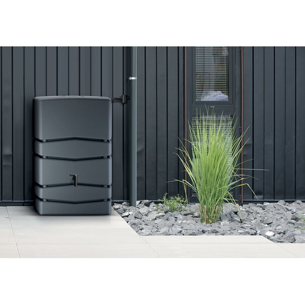 Regenton Aqua Tower 450 liter - Antraciet