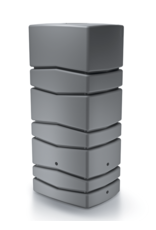 Regenton Aqua Tower 650 liter - Grijs