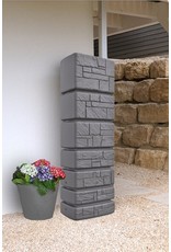 Regenton Stone Tower 350 liter - Grijs