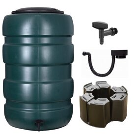 Garden regenton 230 liter groen (Voordeelset)