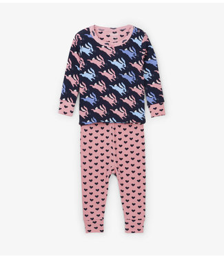 Hatley Hatley Meisjes 2-delige Babypyjama met Konijntjes